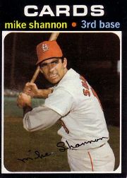 1971 Topps Baseball Cards      735     Mike Shannon SP